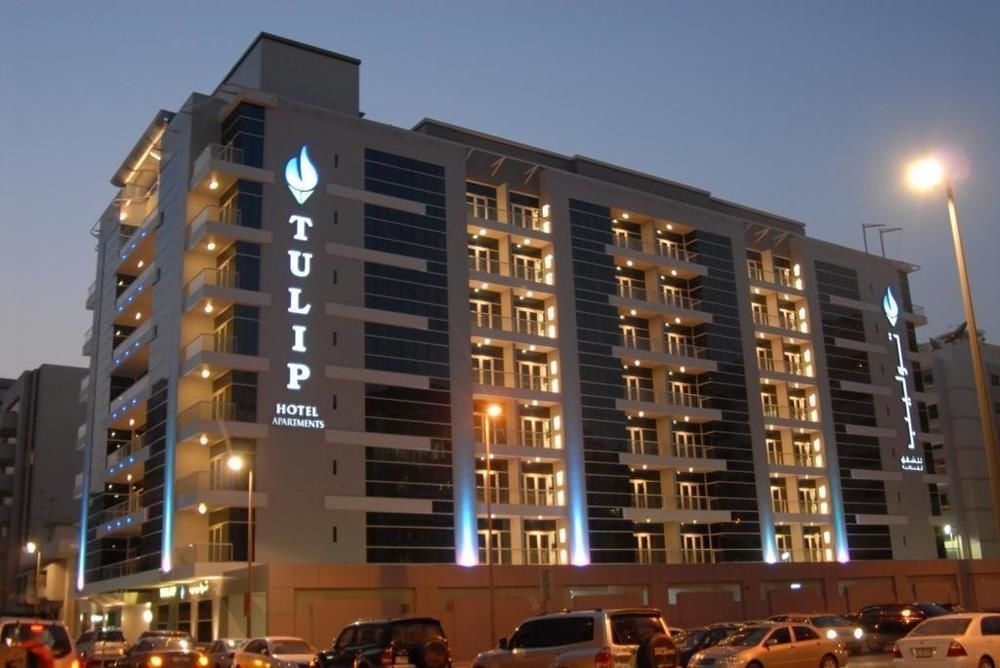 Tulip Hotel Apartments Дубай Екстер'єр фото